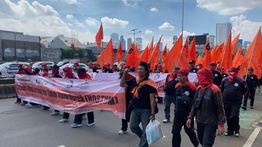 Ini 6 Tuntutan Buruh Dalam Aksi di DPR