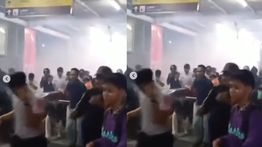 VIDEO: Suasana Mencekam di Stasiun Karet, Penuh Gas Air Mata