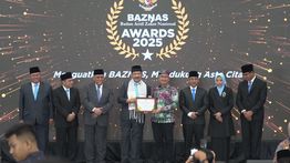 Dukung Gerakan Zakat, Sejumlah Menteri dan Gubernur Raih BAZNAS Awards 2025