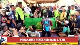 Affan Kurniawan, Ojol yang Terlindas Rantis Brimob Dimakamkan di TPU Karet Bivak