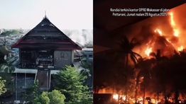 Demo Ricuh di Makassar: 3 Tewas, Dua Luka Berat, Gedung DPRD Dibakar