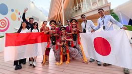 Pertamina Bawa Budaya Tari Topeng Indramayu, Viral di Osaka Expo 2025