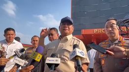 Prabowo Jenguk Korban Demo di RS Polri, Ada yang Cuci Darah hingga Operasi Tempurung Kepala