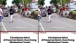 Kecelakaan Maut, Truk Hantam Warga Dua Orang Tewas Seketika di Pasaman