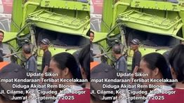 Truk Tangki BBM Hantam 4 Kendaraan Sampai Ringsek