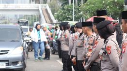 Didemo saat Tanggal Merah, Situasi di Gedung DPR Masih Kondusif