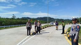 Polisi Buru Sopir Bus ALS yang Alami Kecelakaan di Tol Padang-Sicincin