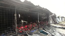 Gudang Oli di Palmerah Jakarta Barat Hangus Terbakar