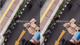 Geger Pria Tewas Jatuh dari Apartemen Roxy Jakarta Pusat Siang Ini