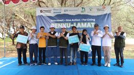 Penyu-lamat 2025: Aksi Sukarelawan Karyawan Telkom Edukasi Sampah dan Konservasi Penyu di Pantai Pelangi Yogyakarta