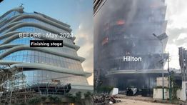 Hotel Hilton Kathmandu Hangus Dibakar Massa, Padahal Baru Setahun Diresmikan