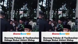 Geger Jasad Pelajar Pria Tewas di Pemakaman Tasikmalaya
