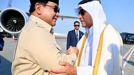 Prabowo Bertemu Langsung dengan Emir Qatar Pascaserangan Israel