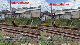 Wanita Tewas Ditabrak KRL di Bogor Pagi Ini