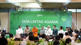 Intip Pesan 6 Pemuka Agama di Doa Lintas Agama bareng Ribuan Driver-Karyawan Gojek