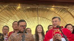 Pramono Anung Resmikan Gereja Katolik Paroki Lubang Buaya