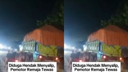 Kecelakaan Maut di Tangerang, Pemotor Tewas Terlindas Truk