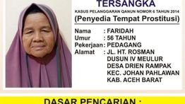 Faridah, Penyedia Tempat Prostitusi di Aceh Masuk DPO Polisi Syariat