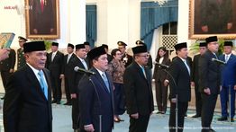 Daftar Menteri, Wamen hingga Kepala Badan Komunikasi yang Dilantik Prabowo Hari Ini