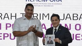 Dito Ariotedjo Lega Posisi Menpora Digantikan Erick Thohir