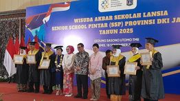 Wisuda Ribuan Lansia, Pramono: Ada Ibu Umurnya 87 Tahun