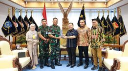Kasau Terima Direksi Nusantara TV, Bahas Kerja Sama Publikasi