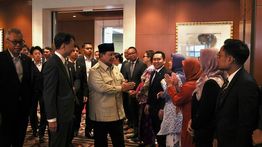 Prabowo Tiba di Jepang, Sambangi Paviliun RI di Osaka Expo