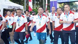 Semarak "Panglima TNI Run 2025", Ribuan Peserta Padati Monas