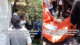 VIDEO: Sosok Pria yang Tewas Gantung Diri di Bogor Dievakuasi Petugas