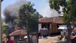 Kebakaran Hantam Rumah-rumah Warga di Cinambo Bandung