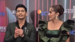 Olla Ramlan dan Teuku Ryan Kompak Tampil dengan Baju Senada, Pacaran?