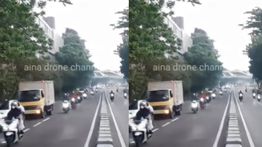 Pria Meregang Nyawa Tabrak Truk di Lenteng Agung Pagi Ini