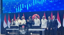 Merdeka Gold Resources Resmi Catatkan Saham Perdana di BEI