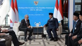 Prabowo Gelar Pertemuan dengan Bill Gates, Anugerahkan Bintang Jasa Utama
