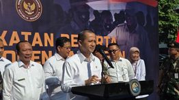 Kementrans Kirim 306 Komcad Transmigran Ikuti Latihan Militer Dasar