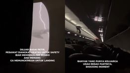 Turbulensi Parah Gegara Badai, Pesawat Gagal Mendarat di Soetta dan Sempat Miring