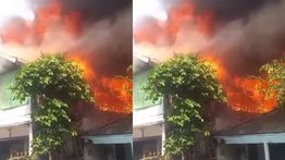 Kebakaran Hantam Rumah-rumah di Jalan Prihatin Kelapa Gading