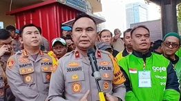 Ojol yang Laporkan Aksi Kriminal Akan Dapat Rp500 Ribu dari Polda Metro