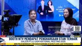 Booth Mini Nusantara TV Raih Penghargaan di Galeri PTJJ UI GM National Meeting 2025