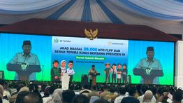 Target 25.000 Rumah, Realisasi 26.000, Prabowo Ingin Program 3 Juta Rumah Tercapai