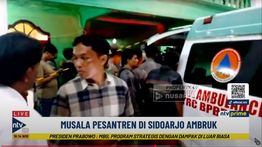 Musala di Ponpes Al Khoziny Sidoarjo Ambruk, Terdengar Teriakan Minta Tolong dari Reruntuhan