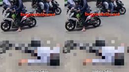 Pemotor Vixion Meregang Nyawa Hantam Mobil di Bogor