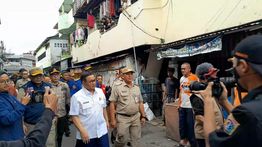Pramono Apresiasi Damkar Tangani Kebakaran di Taman Sari Jakbar