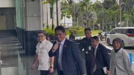 Menkeu Purbaya, Airlangga, Seskab Teddy Sambangi Kantor Danantara, Bahas Apa?