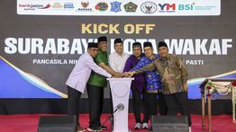 Kemenag RI Resmi Tetapkan Surabaya Sebagai Kota Wakaf Pertama di Jawa Timur