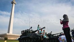 Rekayasa Lalu Lintas Situasional di Sekitar Monas Saat Peringatan HUT ke-80 TNI Hari Ini