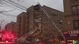 Gedung 20 Lantai di New York Runtuh Sebagian, Ledakan Gas Diduga Jadi Pemicu