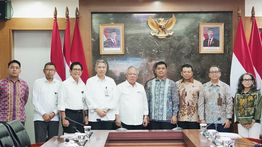 Pak Bas Laporkan Progres IKN ke Istana