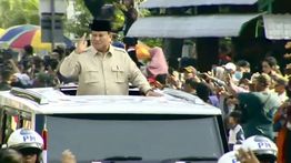 Presiden Prabowo Pimpin Upacara Peringatan HUT ke-80 TNI di Monas