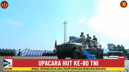 HUT Ke-80 TNI, Presiden Prabowo: Terima Kasih atas Pengabdianmu